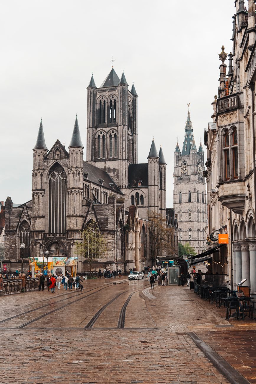 Kasseistraatje in Gent